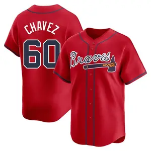 Jesse Chavez Atlanta Braves Limited Alternate Jersey - Red